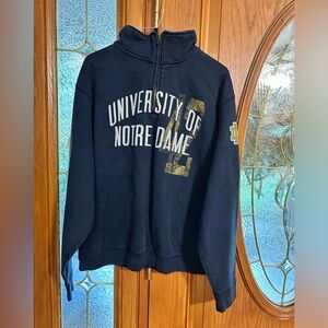 Notre Dame quarter zip